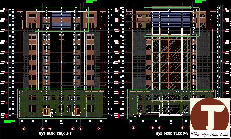 Bản vẽ thiết kế bệnh viện 9 tầng KT-KC KT-KC — Thuviencongtrinh